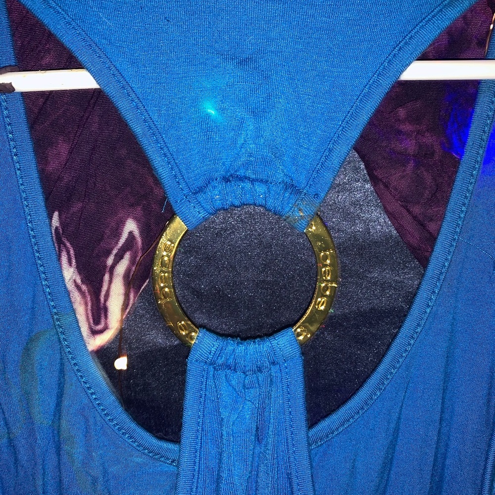 Bebe Blue Tank - Picture 5 of 6